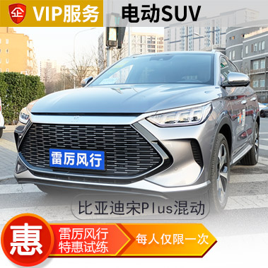 [新能源]比亚迪宋Plus混动VIP汽车陪练